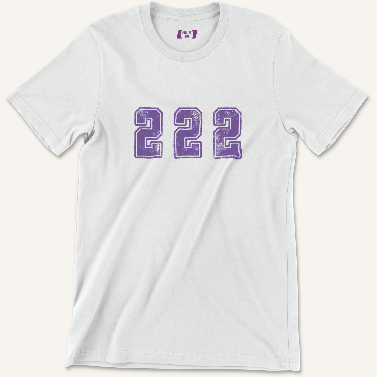 Angel Number 222 Distressed Graphic Tee