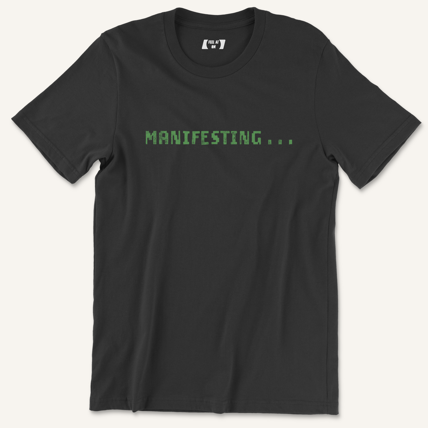 Manifesting Y2K Distressed Yoga Graphic Tee