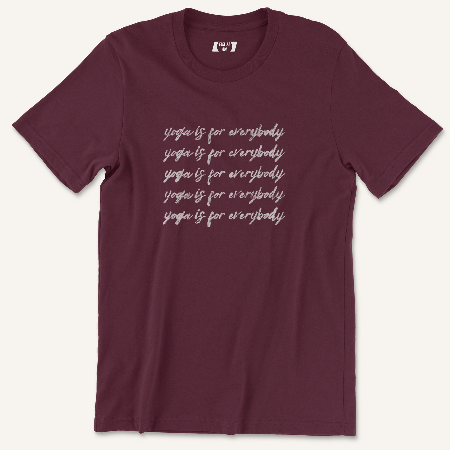 Yoga is for Everybody Distressed Graphic Tee