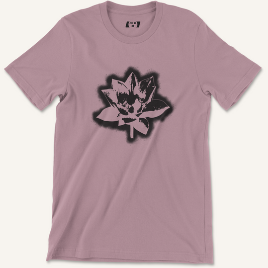 Graffiti Lotus Yoga Graphic Tee