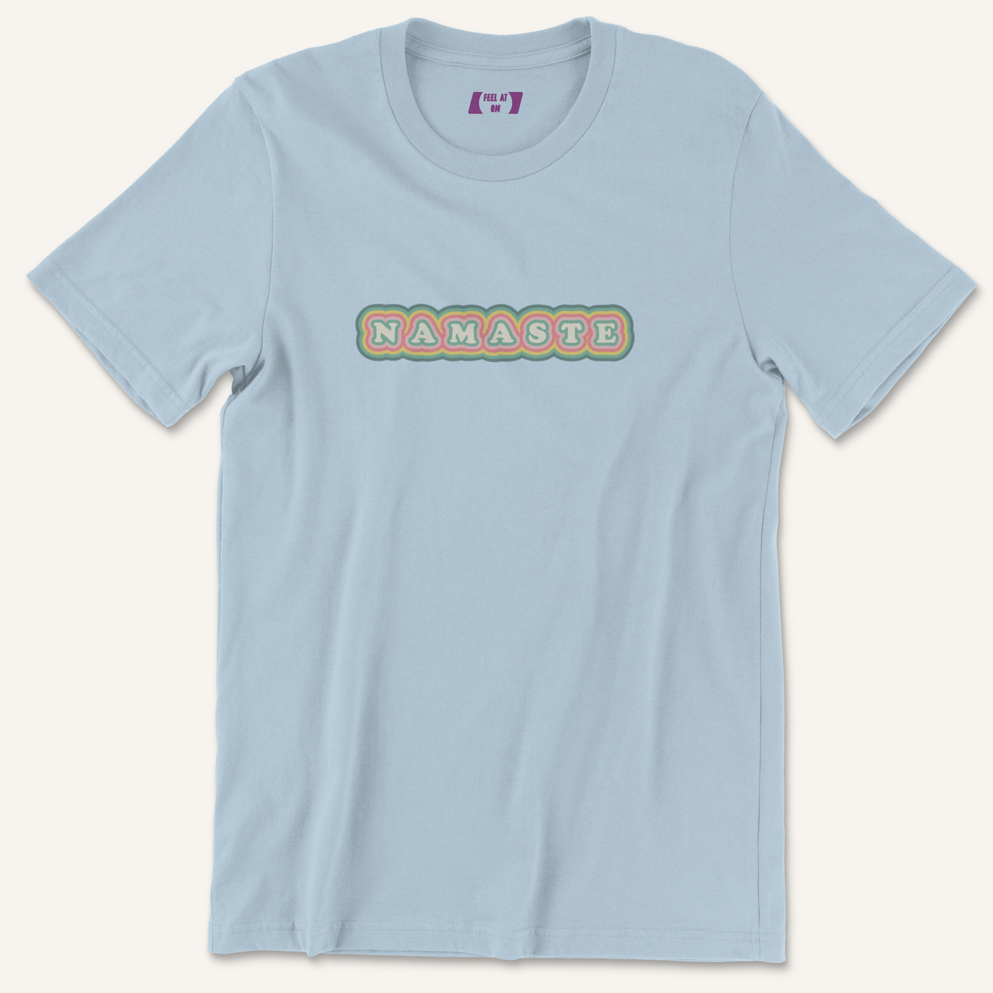 Namaste Retro Yoga Graphic Tee