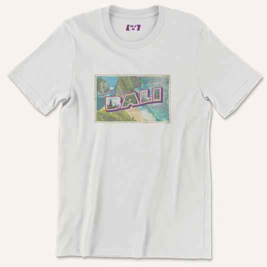 Greetings From Bali Retro Graphic Tee