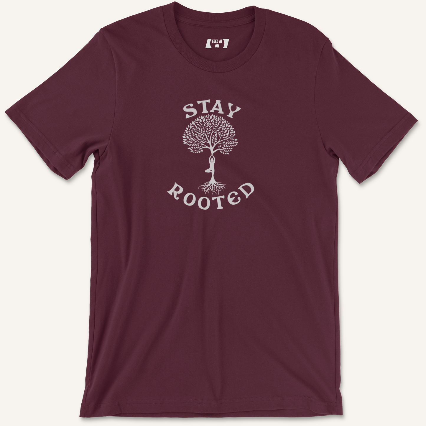 Stay Rooted Tree Pose Yoga Graphic Tee