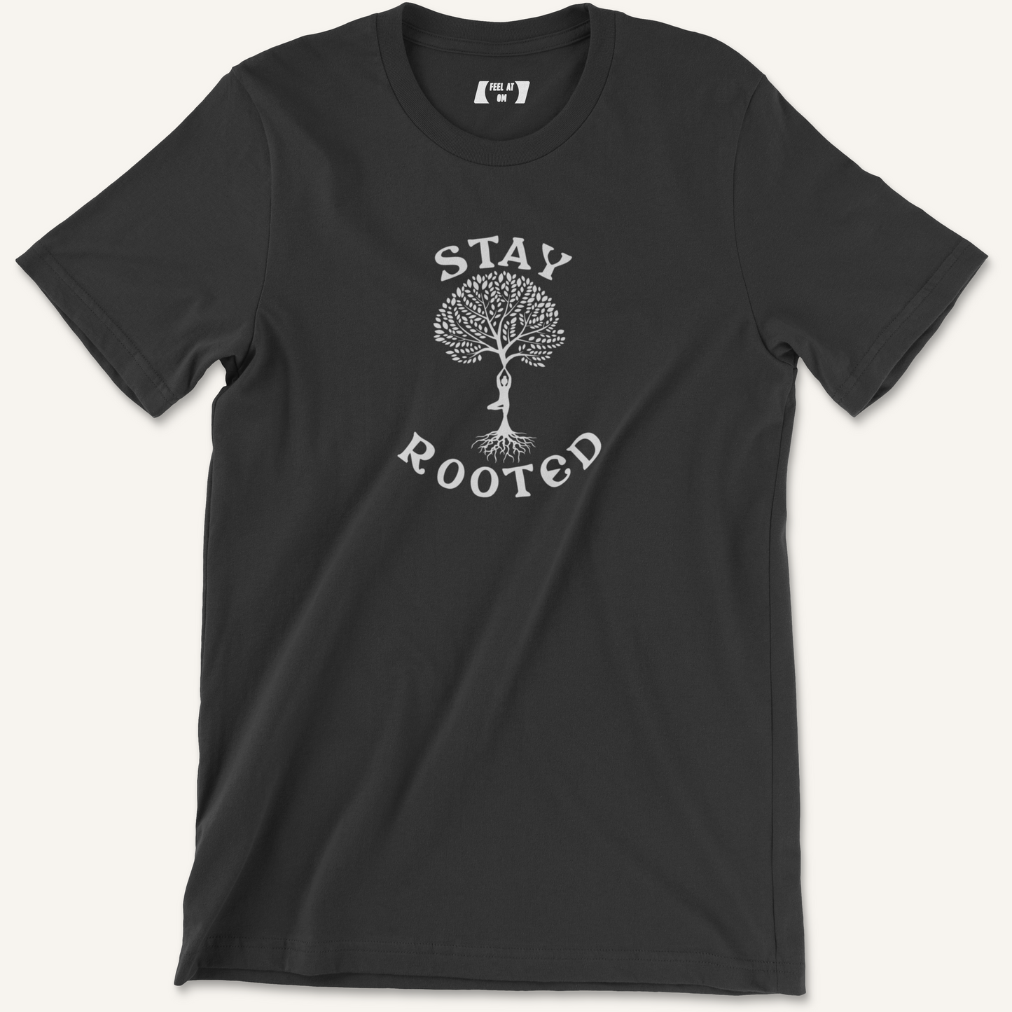 Stay Rooted Tree Pose Yoga Graphic Tee