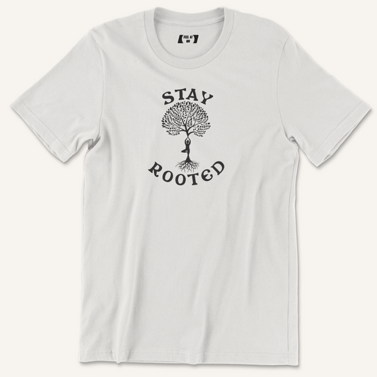 Stay Rooted Tree Pose Yoga Graphic Tee