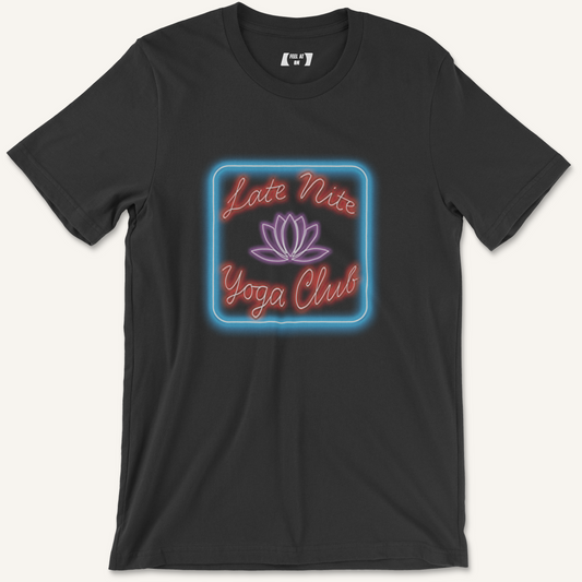 Late Nite Yoga Club Graphic Tee