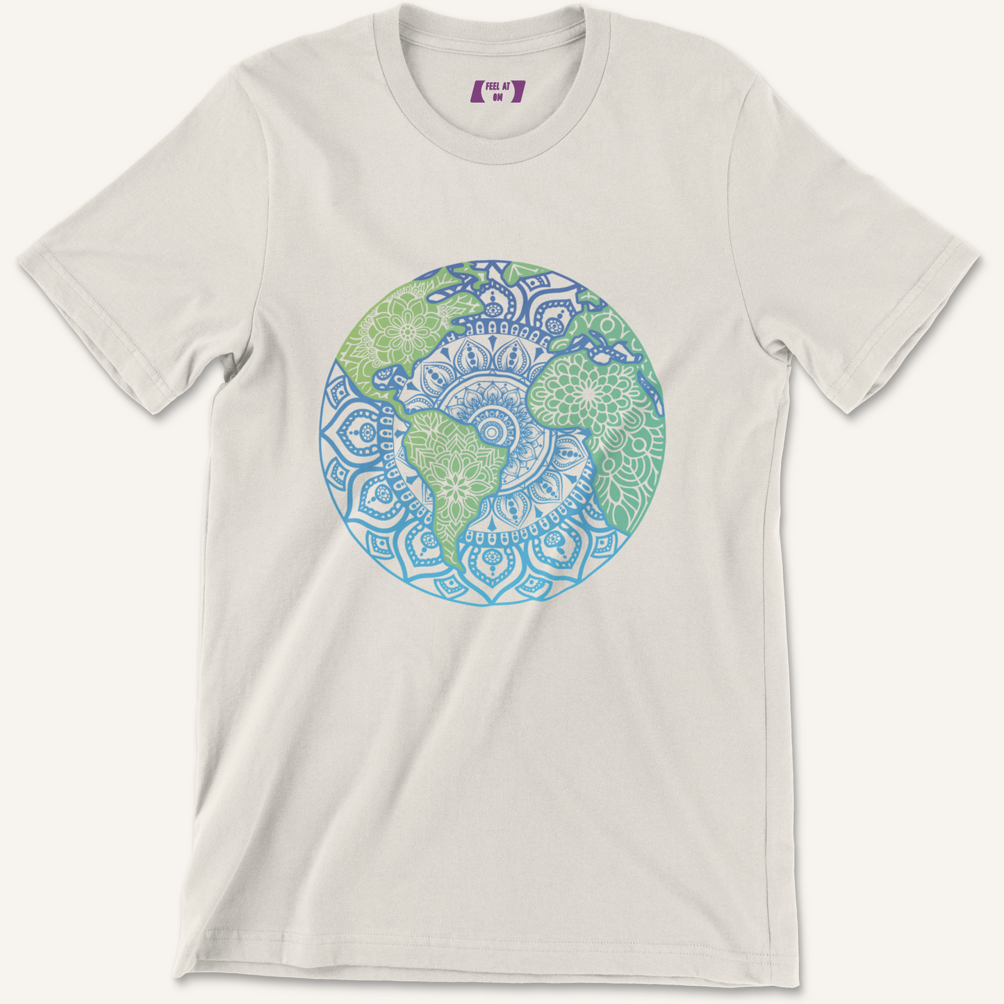 Mandala Earth Yoga Graphic Tee