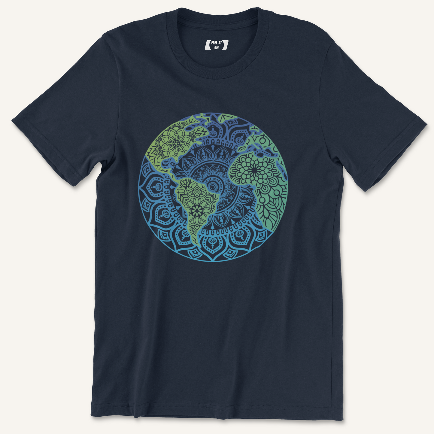 Mandala Earth Yoga Graphic Tee