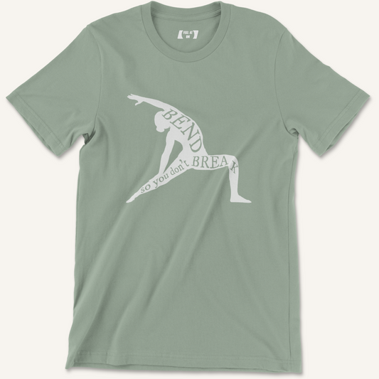 Bend So You Don't Break Yoga Graphic Tee