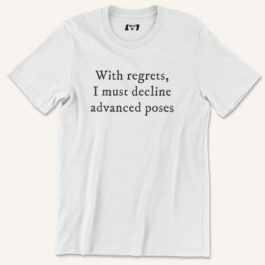 Decline Advanced Poses Yoga Graphic Tee