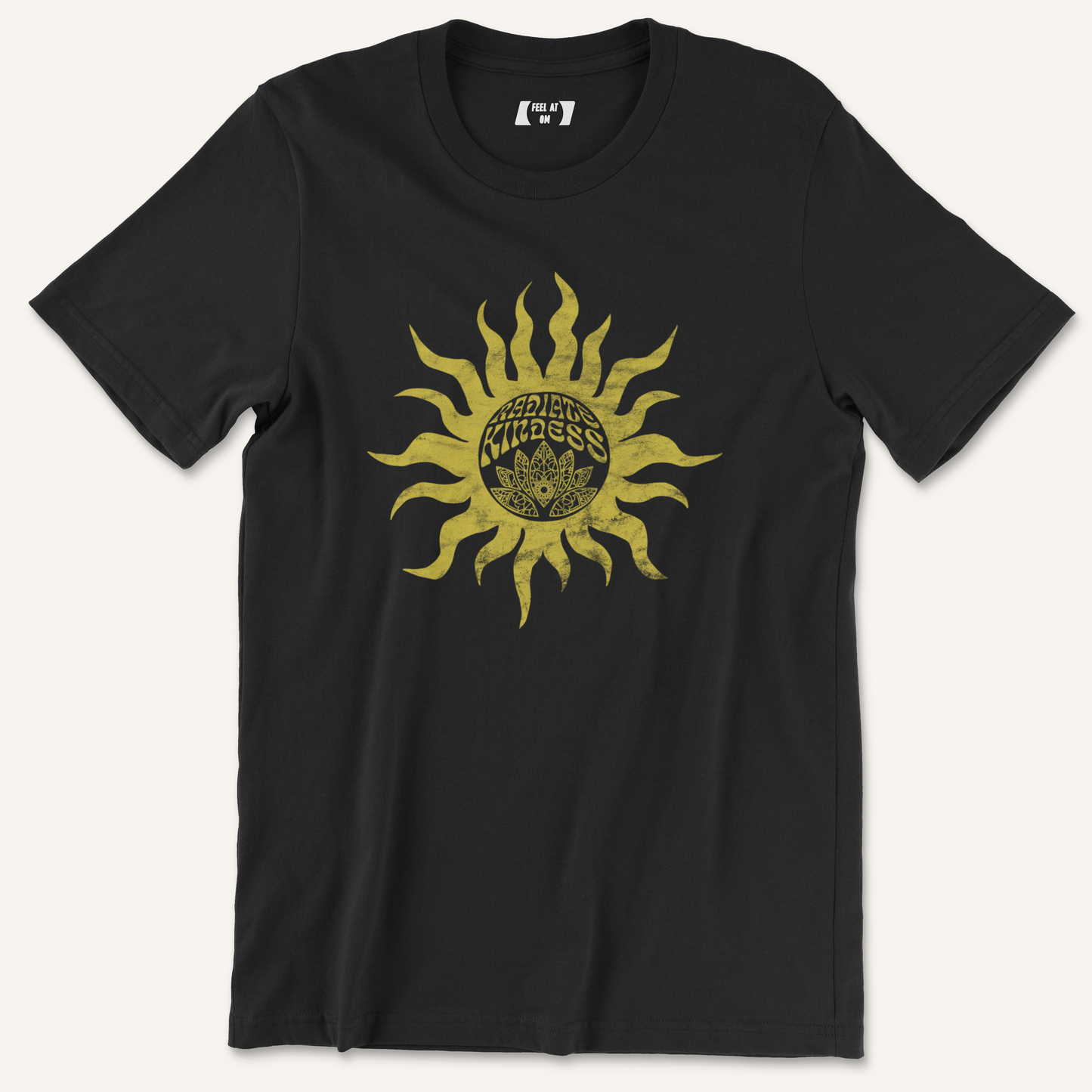 Radiate Kindness Distressed Yoga Graphic Tee