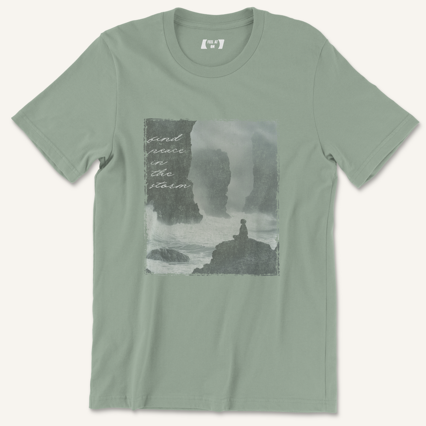 Find Peace in the Storm Yoga Graphic Tee