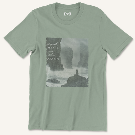 Find Peace in the Storm Yoga Graphic Tee