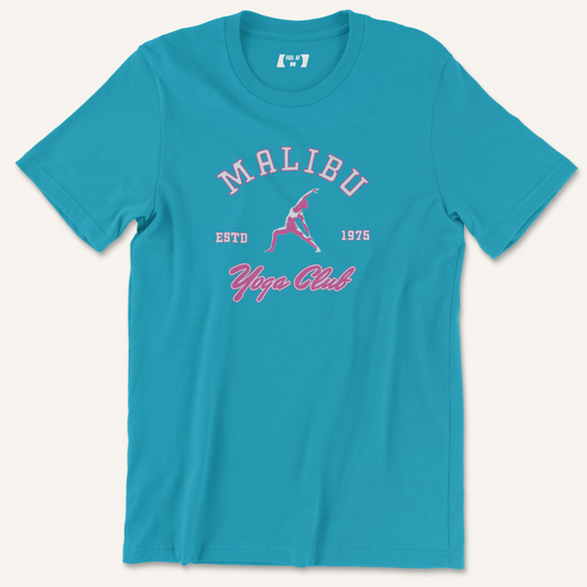 Malibu Yoga Club Retro Yoga Graphic Tee
