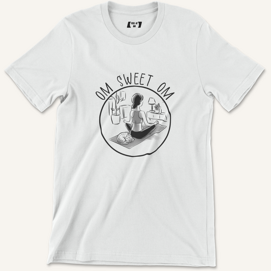 Om Sweet Om Yoga Graphic Tee