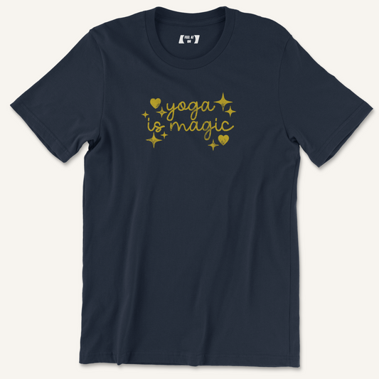 Yoga is Magic Distressed Graphic Tee