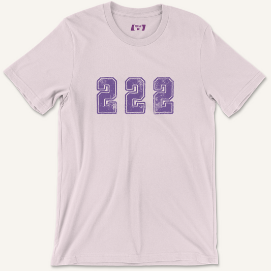 Angel Number 222 Distressed Graphic Tee