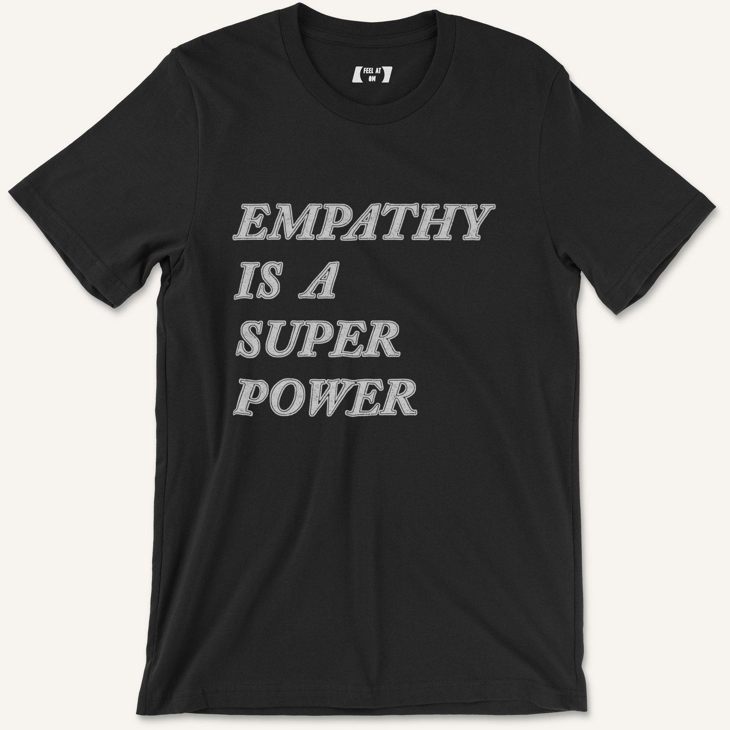 Empathy is a Super Power Distressed Graphic Tee