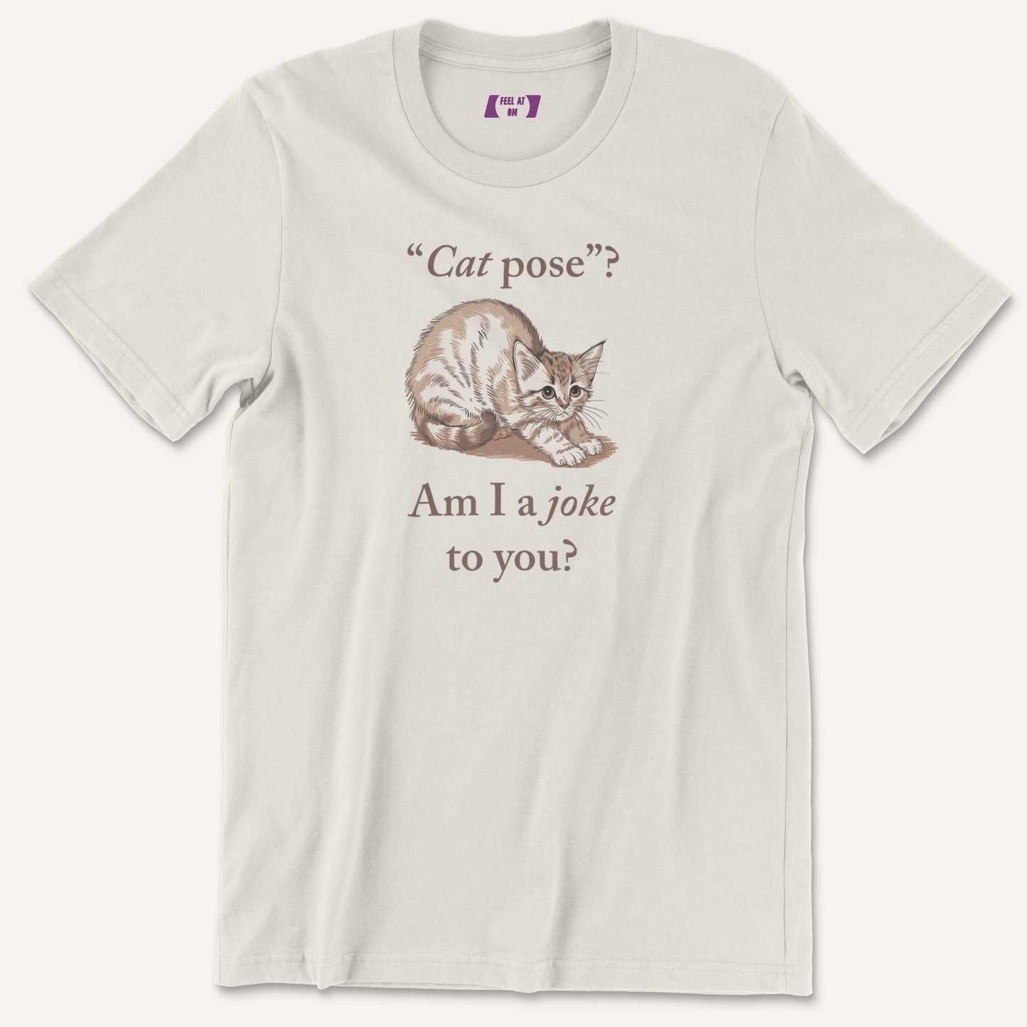 Cat Pose Yoga Graphic Tee