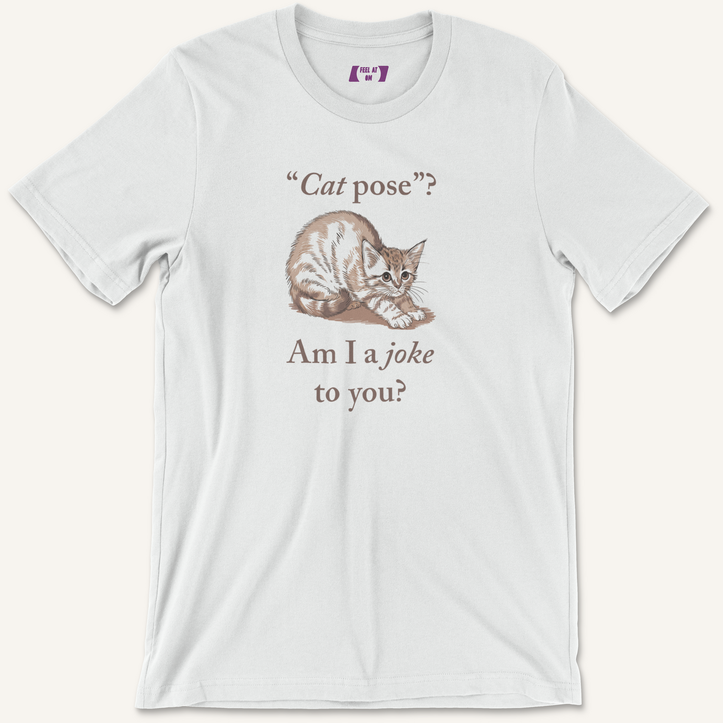 Cat Pose Yoga Graphic Tee