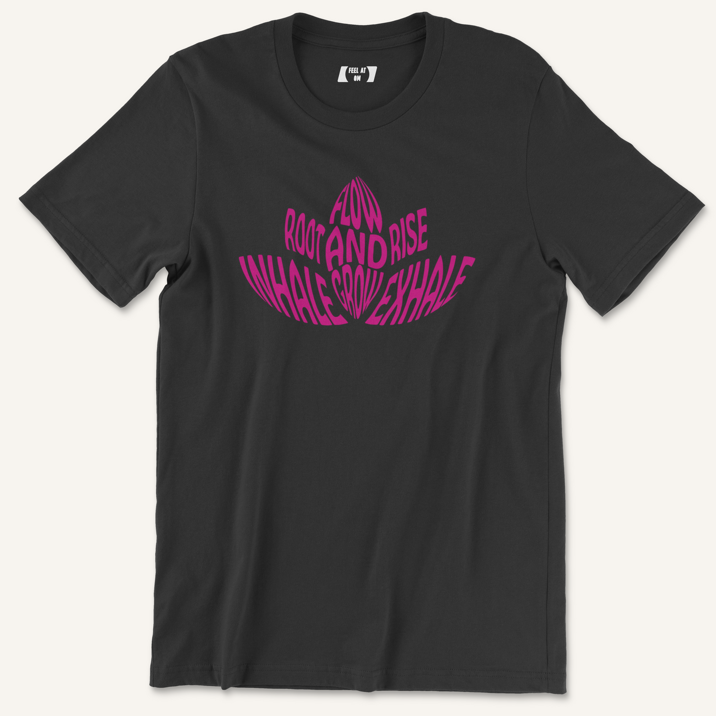 Flow and Grow Yoga Graphic Tee