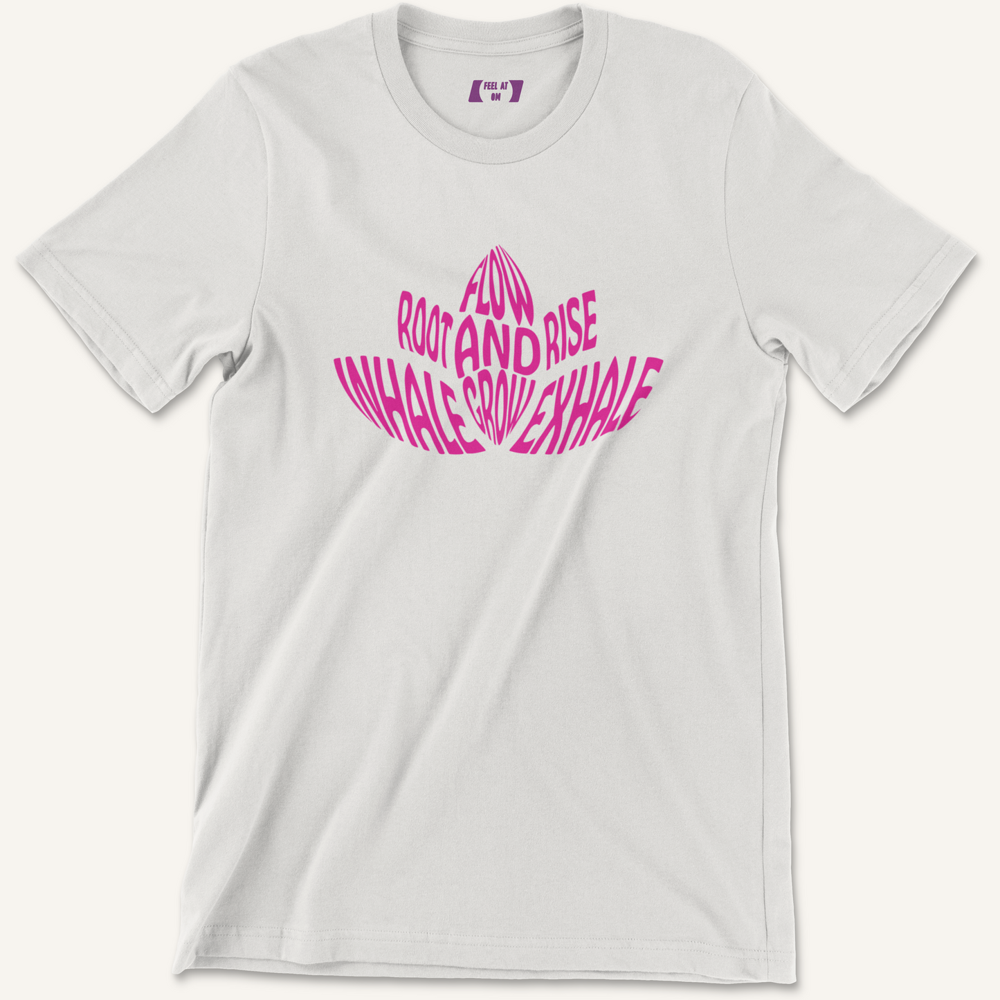 Flow and Grow Yoga Graphic Tee