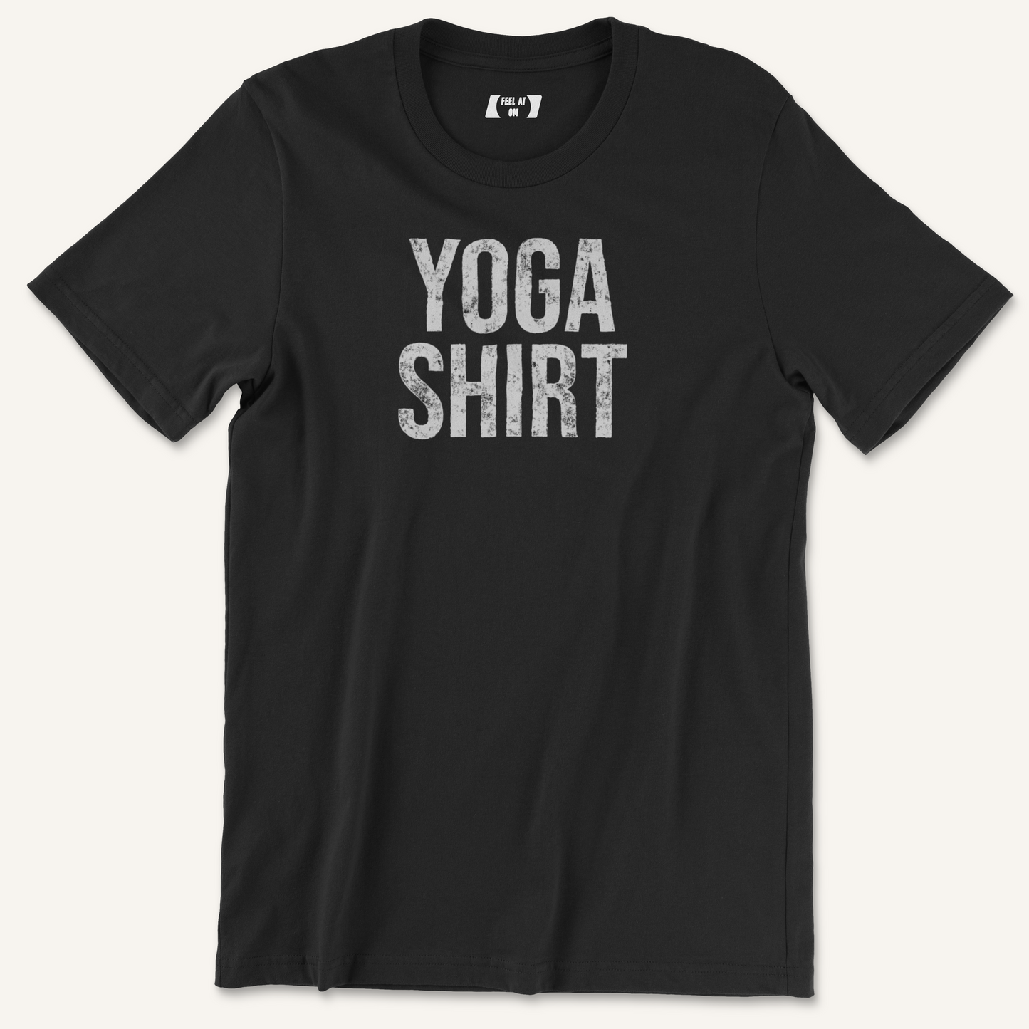 "Yoga Shirt" Distressed Yoga Graphic Tee