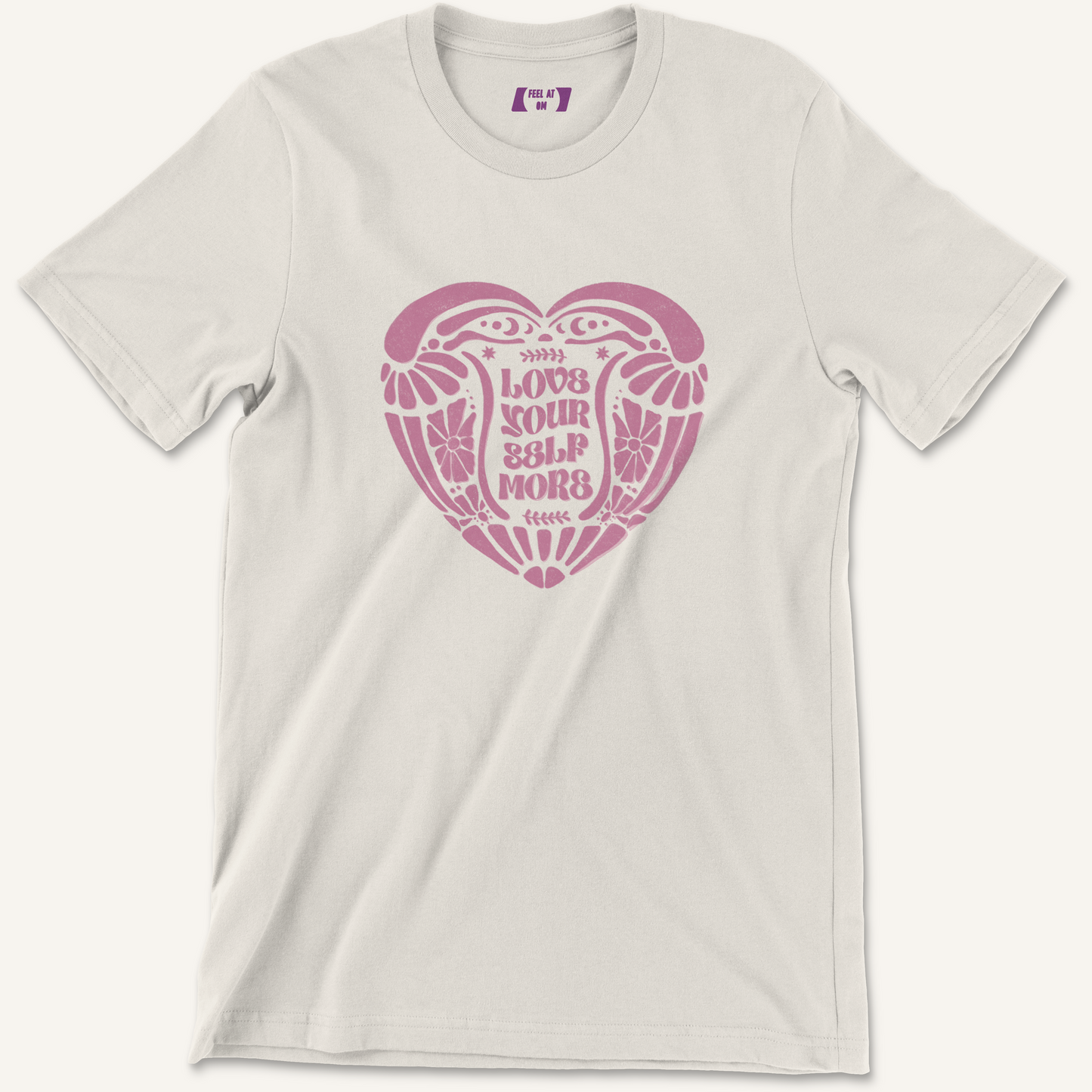 Love Your Self More Distressed Graphic Tee