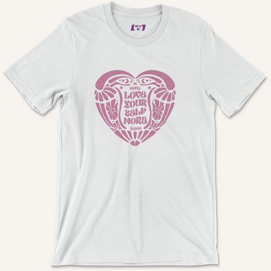 Love Your Self More Distressed Graphic Tee