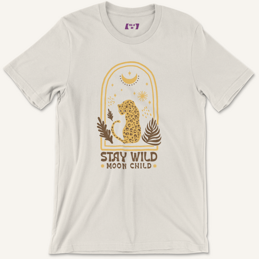 Stay Wild Moon Child Distressed Graphic Tee