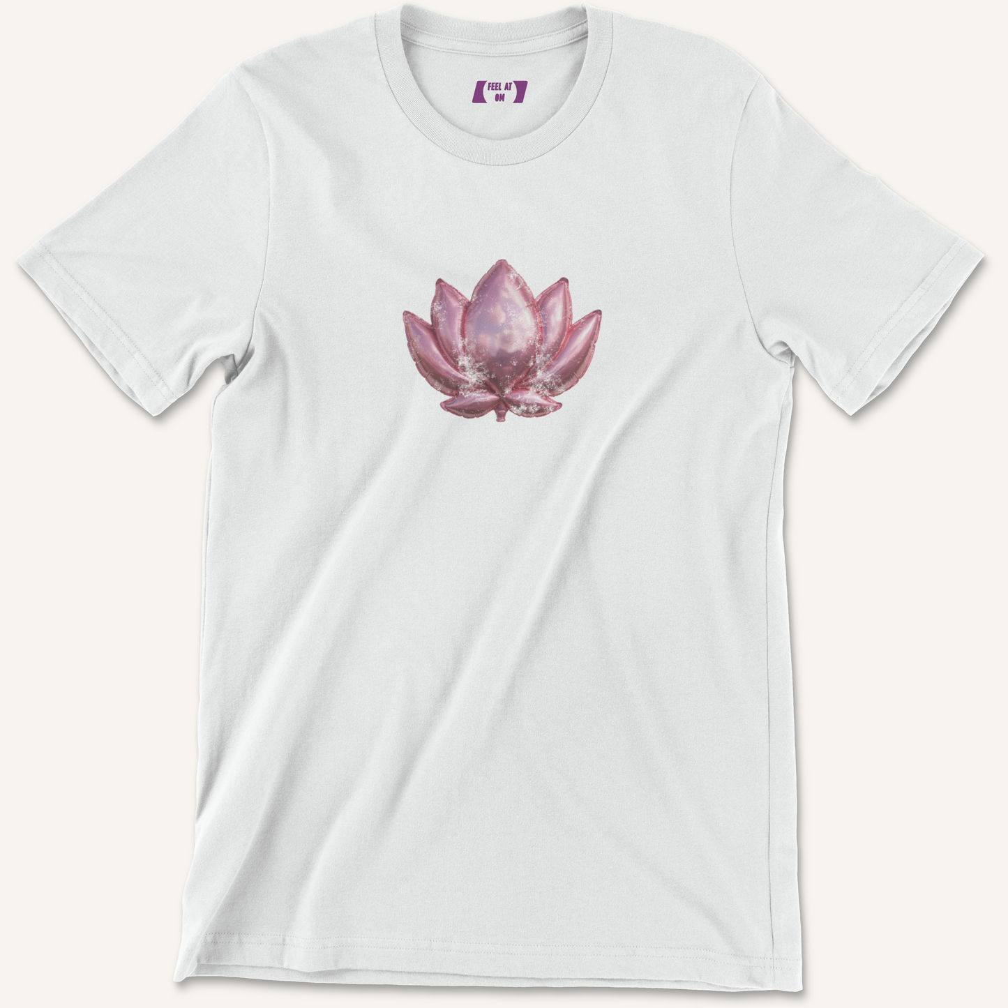 Lotus Balloon Distressed Graphic Tee